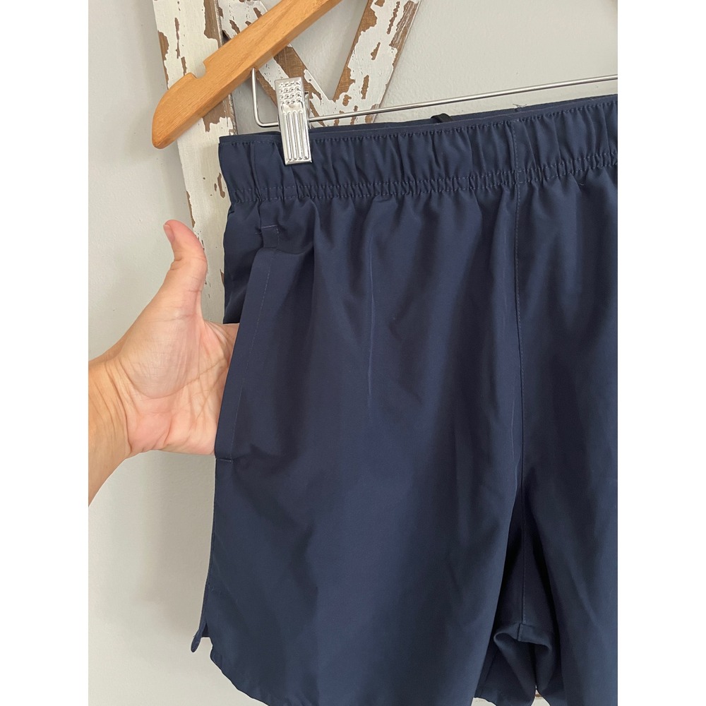 Nike Challenger 5" Brief-Lined Athletic Running Shorts Navy Sz Small Navy Blue - Picture 3 of 8